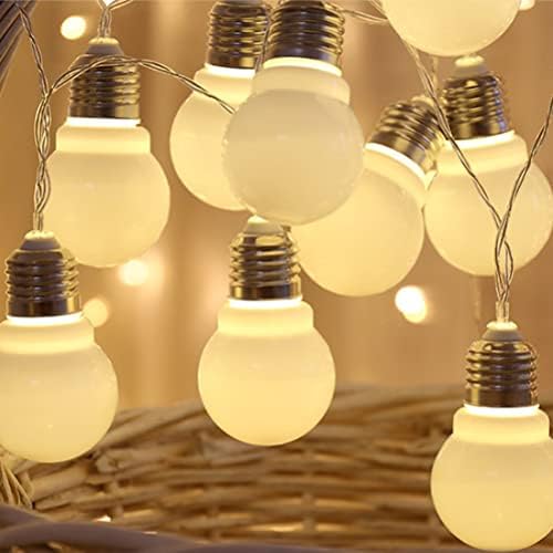 נורות מיתר LED של LED, נורת LED המופעלת על סוללה פיות מיתרים אור תלויה אור לחדר שינה לסלון יום