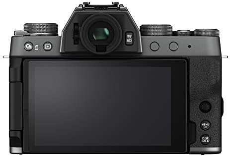 פוג ' יפילם אקס-טי 200 מצלמה דיגיטלית ללא מראה עם ערכת 15-45 מ מ-כסף כהה