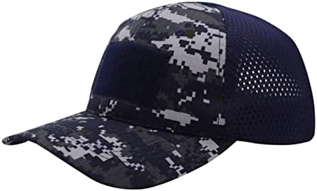 יוניסקס קיץ רשת נהג משאית כובע הסוואה בייסבול כובע מזדמן שמש כובע מתכוונן קל משקל סנאפבק ספורט