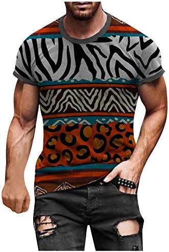 וולדור מתיחה טוניקות גברים מודרניים מודרניים צמודים עם שרוולים קצרים קולג 'קולג' אביב 3D O-צוואר-חולצות ארוכות