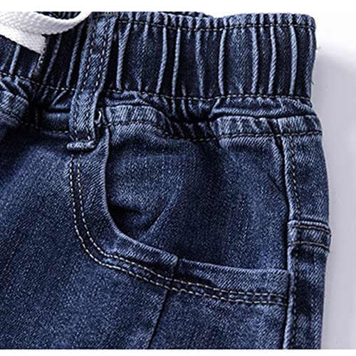 נשים עלייה גבוהה משיכה מכנסי ג'ינס מכנסיים אלסטיים מותניים משיכה על מכנסי ג'ינס קל משקל קל משקל