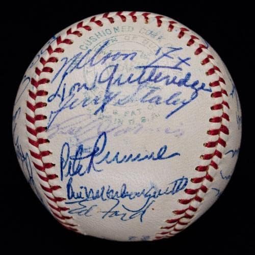1960 אל כל הכוכבים חתמו על כדור מיקי מיקי מנטל טד וויליאמס רוג'ר מאריס ג'סא לואה - כדורי בייסבול
