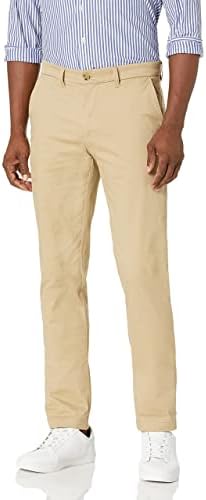 מכנסי צ'ינו כותנה של טומי הילפיגר מכנסי צ'ינו כותנה בכושר רזה
