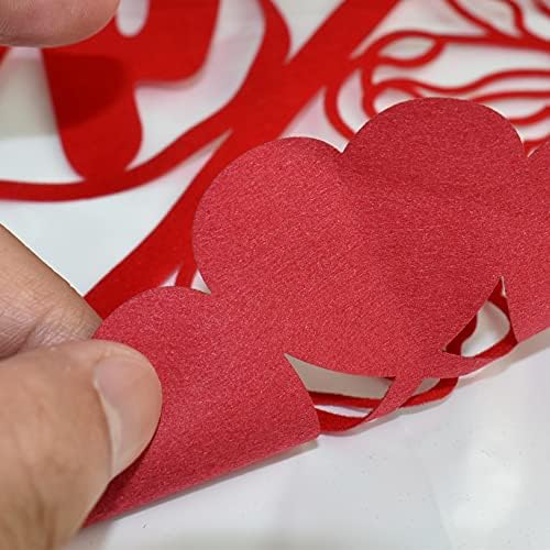 BCQLI סיני מסורתי לחתונה מסורתית נייר נייר, קישוט לחתונה, מדבקות דלתות, סורגי חלונות חתוכים בנייר, 1.1 מטר
