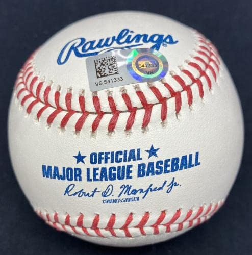 מייקל נלסון מייק פורל שמו מלא שם חתום בייסבול MLB HOLO - כדורי חתימה