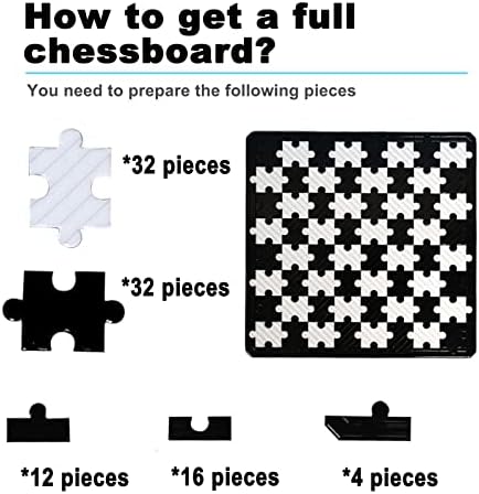 עובש שרף סט של שחמט להכנת 13 לוח שחמט של פאזל ניתוק 丨 3D שחמט קריסטל אפוקסי יציקה תבניות סיליקון, מלאכות