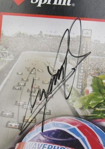 Arie Luyendyk חתמה על חתימה אוטומטית 8.5x11 תמונה I - תמונות NASCAR עם חתימה
