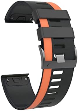 XJIM Sport Silicone Watchband רצועת כף היד עבור Garmin Fenix ​​7x 7 6x 6 Pro 5x 5 Plus 3 3HR 935 945