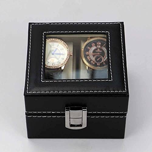2/3/6 רשתות תיבת שעון עור מפוצל שעון מקרה מחזיק ארגונית אחסון תיבת עבור קוורץ שעונים תכשיטי