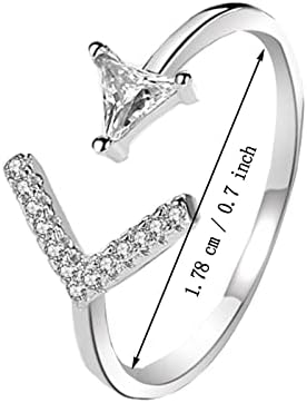 טבעות אירוסין של נשים סילון ורד זהב פתוח טבעת נישואין מתכווננת לנשים קסם בסיס פליז הבטחה טבעות