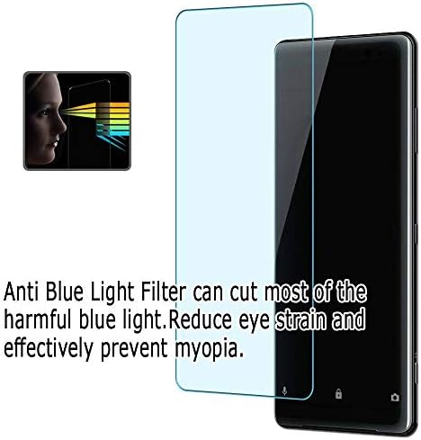 3 מארז אנטי כחול אור מסך מגן סרט, תואם עם גרמין אינסטינקט ספורט מהדורת משמר, לא מזג זכוכית מגיני