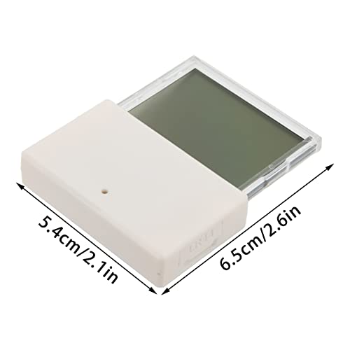מדחום אקווריום, מדחום מיכל דגים LED דיגיטלי עם תצוגת LCD גדולה למדידת מיכל דגים וניטור טמפרטורת