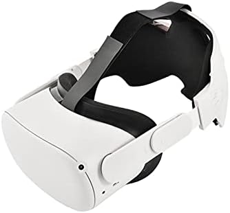 רצועות ראש של יוזה לאוזניות Oculus Quest 2 Elite VR, הפחיתו כרית רצועת ראש מתכווננת בלחץ ראש.