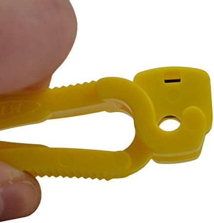מילר FTS סקורר צינורות סיבים צהובים, כלי נייד בקלות לטכנאי עבודה, חשמלאים ומתקינים, לצינורות בקוטר