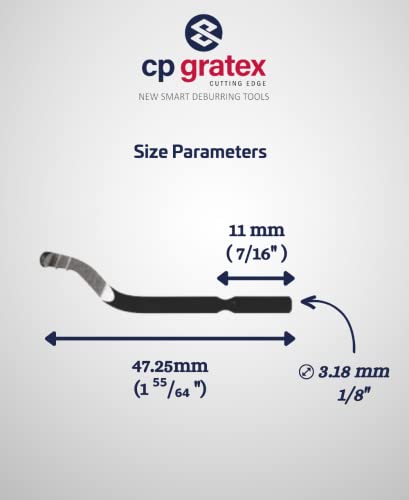 Cp grat.ex - חותך חותך אוניברסלי Blade MC -10 של 3.2 ממ Ø עבור חובה כבדה על מתכת, שרף, פלסטיק הדפסת