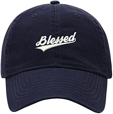 L8502-LXYB כובע בייסבול גברים מבורך נוצרי רקום כותנה כותנה כובע כובע בייסבול